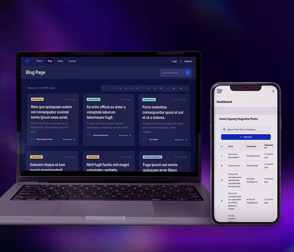 Simple Web Blog